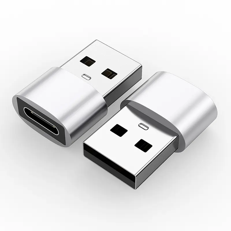 Adattatore per cavo di ricarica di tipo C adattatore USB maschio a tipo C femmina 2 per iPhone 11 12 13 Mini Pro Max Samsung S20 S21 S22