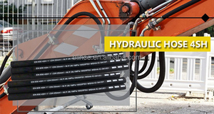 Blince DN8 Hydraulic <b>Hose</b> Flexible High Hos <b>Rubber</b> Pipe for Oil Use - Product Image 4
