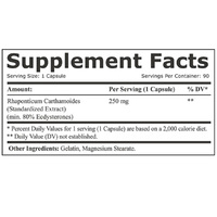 Ecdisterona OEM 250 mg 90 Cápsulas para Desarrollar Masa Muscular Magra y Reducir Grasa Corporal