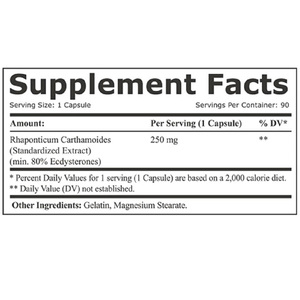 OEM Ecdysterone 250 mg 90 Capsules pour développer la <span class=keywords><strong>masse</strong></span> <span class=keywords><strong>musculaire</strong></span> maigre et perdre la graisse corporelle - Product Image 2