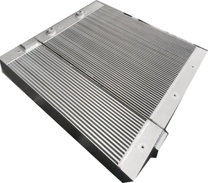 Industrial air Oil Cooler <strong>Aluminum</strong> Plate 055050100 22290017-242 1630200800 <strong>Radiator</strong> for Screw air Compressor - Product Image 2
