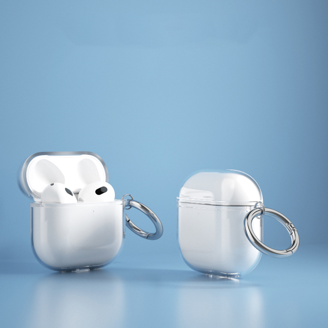 2024 TPU Transparent New Clear for Airpod 4 TPU Case Earphone Cover Accessories for Airpods 4 Case