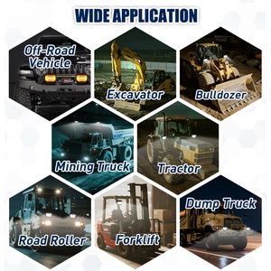 Супер яркий светодиодный Янтарный боковой шутер стробоскоп 12 В светодиодный стробоскоп рабочий свет для грузовика - Product Image 4