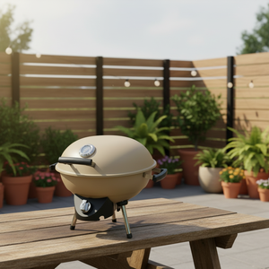 Parrilla de Gas Portátil Plegable de Metal para Exteriores con Aplicación Manual y Diseño Simple - Product Image 3