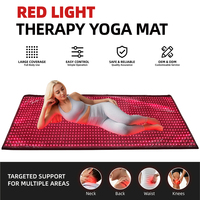 Panneau LED professionnel de luminothérapie rouge pour tout le corps avec technologie anti-scintillement pour soulager la douleur, pour usage clinique et domestique - 1155 LED