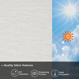 Zhenpin Phong Cách Sang Trọng Không Dây Con Lăn Cửa Sổ Màu Sọc Jacquard Màn Rèm Cuộn Rèm Cho Cửa Sổ Cửa Ra Vào Mỗi Ngày - Product Image 3