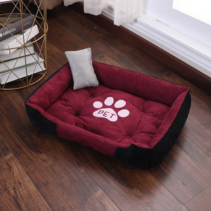Factory Direct <b>Large</b> <b>Kennel</b> Cat <b>Kennel</b> Four Seasons Warm with Mat Pillow Explosion Pet Nest Mat Pet Supplies Wholesale - Product Image 2
