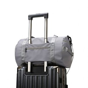 Sac de voyage et de sport imperméable pour homme avec compartiment à chaussures, idéal pour le week-end et la gym (vente en gros) - Product Image 4