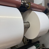 Papier autocollant PP brillant auto-adhésif étanche de 330mm de largeur pour imprimante Arrowjet