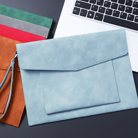 Porte-documents en cuir PU de haute qualité, portable et durable, pour le rangement de documents de bureau
