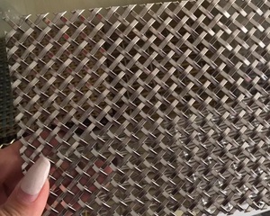 Grillage en fil d'aluminium galvanisé et acier inoxydable, prix direct usine Anping Chine, pour papier peint, clôture, décoration <span class=keywords><strong>de</strong></span> <span class=keywords><strong>plafond</strong></span> - Product Image 2