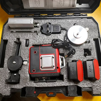 Niveau laser rotatif professionnel industriel CE certifié, auto-nivelant 3D 16 lignes 360 degrés, faisceau vert, sans balais, IP54