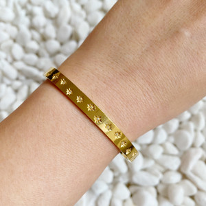 Milky Way Open <b>Bangle</b> <b>Bracelet</b> - Product Image 6