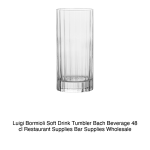 Verre à boisson Bach 48 cl H 16 cm Ø 7,2 cm Luigi Bormioli - Product Image 2