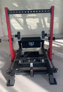 Máquina Comercial de Acero para Hip Thrust, Función 3D para Glúteos y Sentadillas, Equipo Duradero de Entrenamiento de Fuerza con Carga de Placas para Gimnasio - Product Image 6