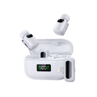Microphone Lavalier Sans Fil pour iPhone et Android (Lightning & USB-C) – Mini Micro Cravate avec Réduction de Bruit