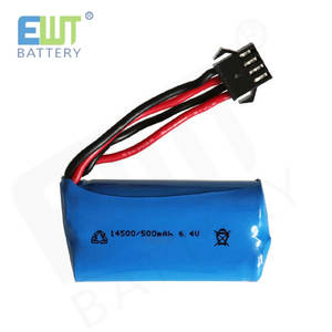 IFR14500 6.4V 500mAhリモコンおもちゃの車用円筒形リチウム電池 - Product Image 4