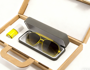 กล่องนาฬิกาสีม่วงสุดหรู ทำจากกระดาษแข็ง พร้อมโลโก้สั่งทำพิเศษและรูปทรงพิเศษ - Product Image 3