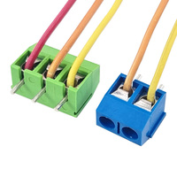 Offre Spéciale – Bornier PCB à Vis Bleu 5,0 mm XK301 – 2/3/4P Raccordable pour Alimentation LED
