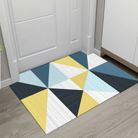 Tapis 3D imprimé sur mesure au design moderne, imprimé géométrique, tissu, tapis de grande surface, tapis, paillasson