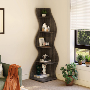 <span class=keywords><strong>Libreria</strong></span> in Legno Versatile a 5 Ripiani, Scaffale Aperto in <span class=keywords><strong>MDF</strong></span> per Archiviazione, Produzione Professionale su Misura - Product Image 4