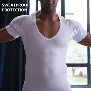 Plus de taches humides embarrassantes <span class=keywords><strong>sur</strong></span> vos vêtements T-shirts anti-transpiration T-shirt anti-transpiration - Product Image 4