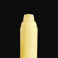 Flacon pompe sans air pour cosmétiques et shampoings PP 30ml 50ml 75ml, impression sérigraphique/numérique, finition mate, emballage recyclable