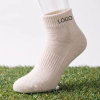 Chaussettes de golf personnalisées en mélange de laine mérinos, respirantes, anti-humidité, anti-odeur, pour le sport et les activités de plein air