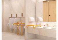 Siège de douche mural pliable en ABS et acier inoxydable antidérapant, capacité de charge de 150 kg, support de sécurité pour personnes âgées