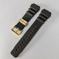 Bracelet de montre en silicone Maxtank JD420 Diver Diving avec boucle ardillon en caoutchouc N.D. Limite 20mm 22mm 24mm