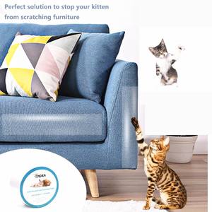 Cinta de entrenamiento para gatos, doble cara, Protector de muebles para sofá, alfombra, puertas, seguro para mascotas y niños - Product Image 5