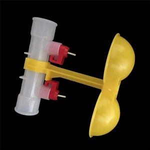 Alimentador automático de pollo, Equipo de cultivo de aves de corral, <span class=keywords><strong>bebedero</strong></span> de <span class=keywords><strong>doble</strong></span> pezón, taza de agua colgante - Product Image 3
