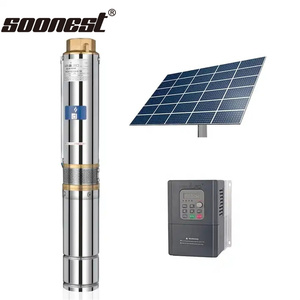 Hybrid Solar Water <b>Pump</b> 10Hp for Farming Irrigation Deep & Heavy Duty AC 110V 150V High <b>Submersible</b> <b>Pump</b> According to Power 1hp - Product Image 3