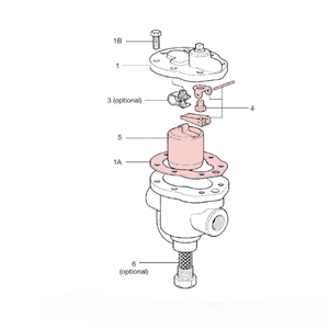 เครื่องดักไอน้ำแบบถังคว่ำ Spirax Sarco รุ่น B2 ผลิตจากเหล็กหล่อ 62756 62762 62783 FNPT อุปกรณ์กระบวนการไอน้ำ ราคา Spirax Sarco - Product Image 2