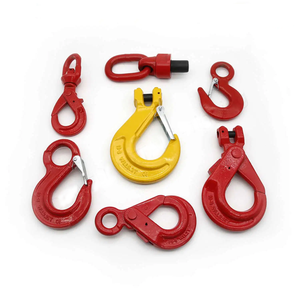 โรงงานผลิตตะขอทุกชนิด ขายส่ง ตะขอเหล็กหล่อแบบตาข่าย ขนาด <span class=keywords><strong>3</strong></span>/8 นิ้ว เกรดยก 100 สำหรับงานรอกและยกของหนัก - Product Image 4