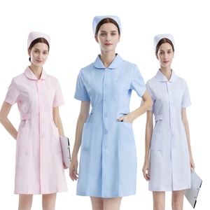 OEM Personnalisé Médical Uniforme Col À Manches Courtes Infirmière Dentaire Gommage Porter Beauté Travail Vêtements D'été Hôpital Médecin Porter - Product Image 1
