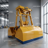 Grappin hydraulique OEM personnalisé à télécommande sans fil pour la préhension de grumes de bois, de ferraille et de déchets d'acier destiné aux grues de rouleries