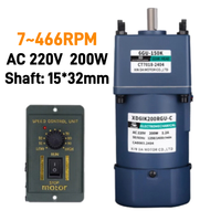 Controlador de Velocidad para Motor con Reductor PLC AC220V 15*32mm, Reductor Ajustable CW/CCW, Venta al Por Mayor