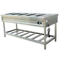 Bain-marie électrique 5 GN 1/1 avec support