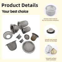 Weikai Filtration 304/316 Stainless Steel Woven Filter Cap Square Hole Screen 98% Efisiensi Komponen Pompa Filter Arrestor