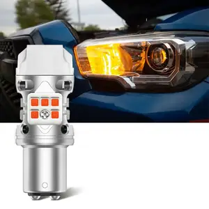Venda quente Preço de Fábrica 1157 bay15d P21/5W 1156 LED Car Bulb 20smd 3030 Auto LED Signal Brake Tail Light Lamp