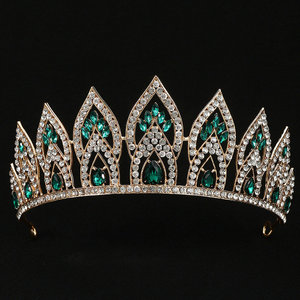 <span class=keywords><strong>Tiara</strong></span> Nuziale Placcata Oro QS Stile Europeo-Americano, Corona per Compleanno <span class=keywords><strong>della</strong></span> <span class=keywords><strong>Regina</strong></span>, per Balli e Competizioni, <span class=keywords><strong>Tiara</strong></span> Nuziale in Lega con Strass - Product Image 6