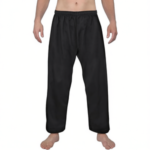 Pantalon d'arts martiaux à taille élastique Premium Fit Comfort Training Sparring et Compétitions Karaté Taekwondo Judo Arts martiaux - Product Image 1