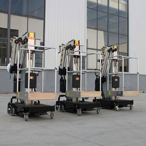 Лидер продаж, мобильный портативный подъемник 8 м, одномачтовая подъемная платформа из алюминиевого рабочего сплава - Product Image 2