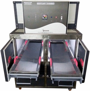 Cámara Mortuoria para Cuatro Cadáveres con Capacidad para Cuatro Fosas, Pantalla de Temperatura y Respaldo de Temperatura por 12 Horas - Product Image 3