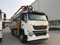 Camion pompe à béton 52m XS52, très demandé, avec flèche hydraulique et pièces de rechange complètes, pour projets en Algérie