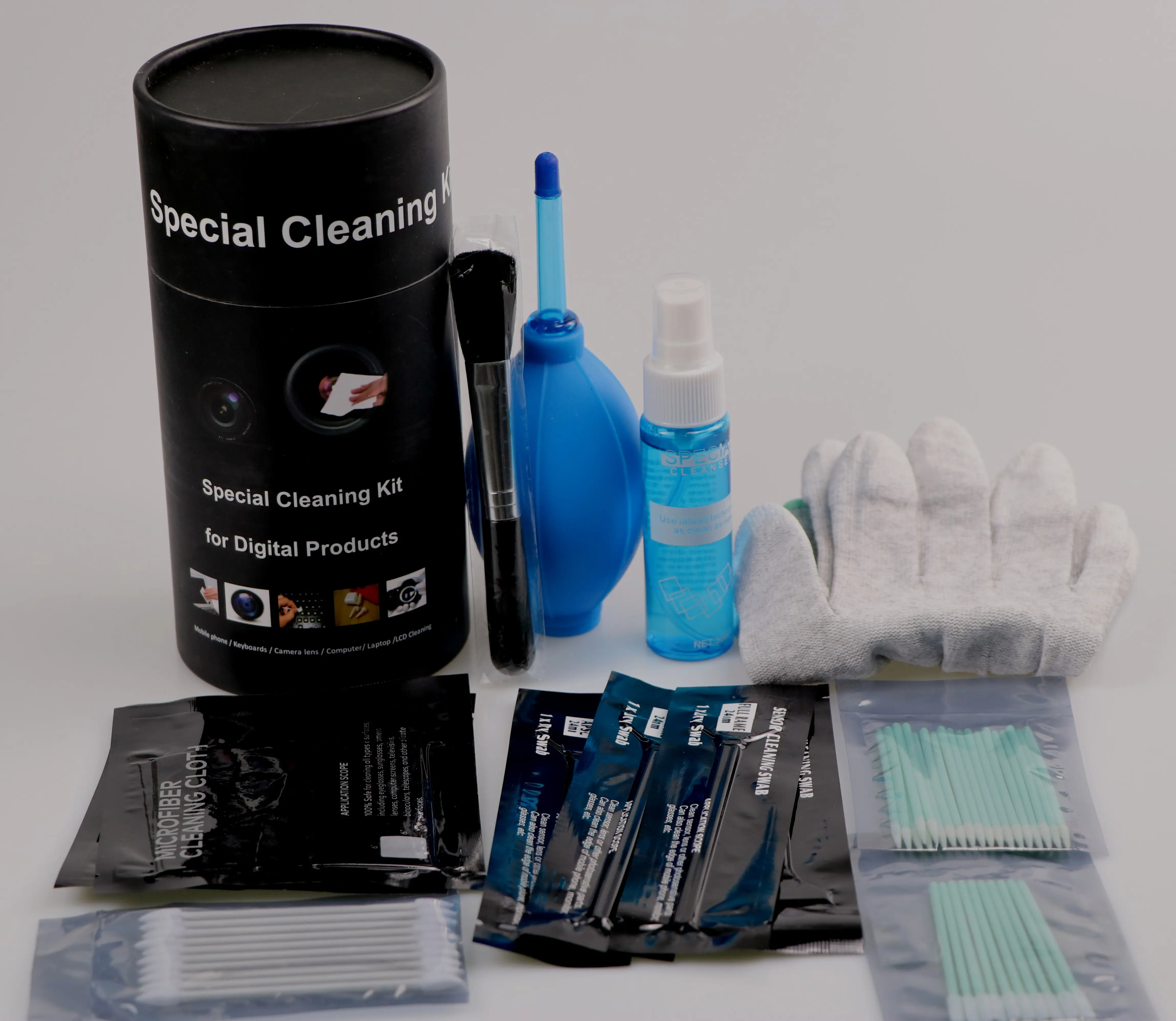 JT-103 Professional Customized Nine In One Camera Cleaning Kit Screen Cleaning Kit