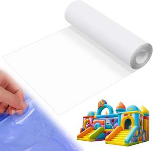 Kit <span class=keywords><strong>de</strong></span> réparation étanche en TPU, ruban adhésif transparent en TPU pour matelas pneumatique et château gonflable - Product Image 6