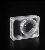 Personnalisé 5 Rangée En Aluminium Échantillon Vitrine De Stockage Pièce de monnaie pour PCGS NGC ANACS Certifié Coin Collect Dalles Cas