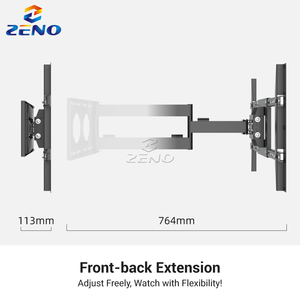 <span class=keywords><strong>Support</strong></span> <span class=keywords><strong>mural</strong></span> <span class=keywords><strong>TV</strong></span> ZENO à mouvement complet pour écrans de <span class=keywords><strong>32</strong></span> à <span class=keywords><strong>65</strong></span> pouces, <span class=keywords><strong>inclinable</strong></span> <span class=keywords><strong>et</strong></span> pivotant, VESA 800x600, <span class=keywords><strong>support</strong></span> d'écran LP610 - Product Image 5